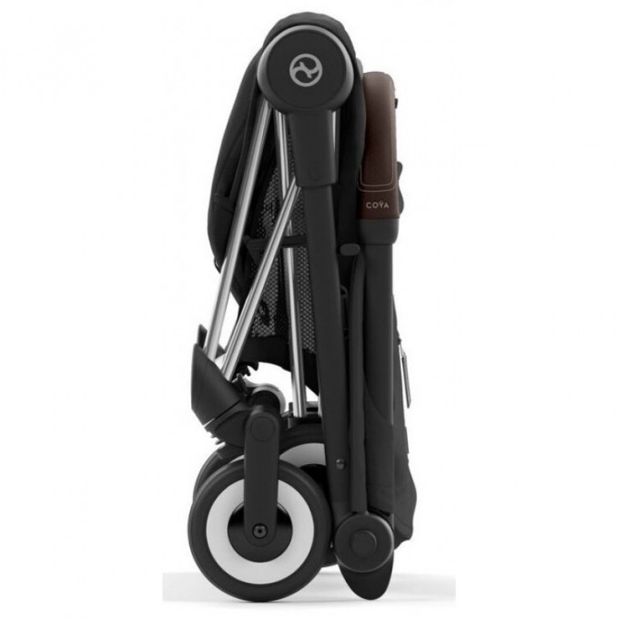 Cybex Coya Sepia Black шасі chrome brown прогулянкова коляска