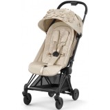 Cybex Coya Simply Flowers Beige шасі matt black прогулянкова коляска