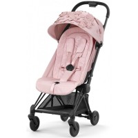 Cybex Coya Simply Flowers Pink шасси matt black прогулочная коляска