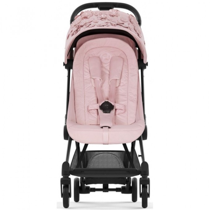 Cybex Coya Simply Flowers Pink шасси matt black прогулочная коляска