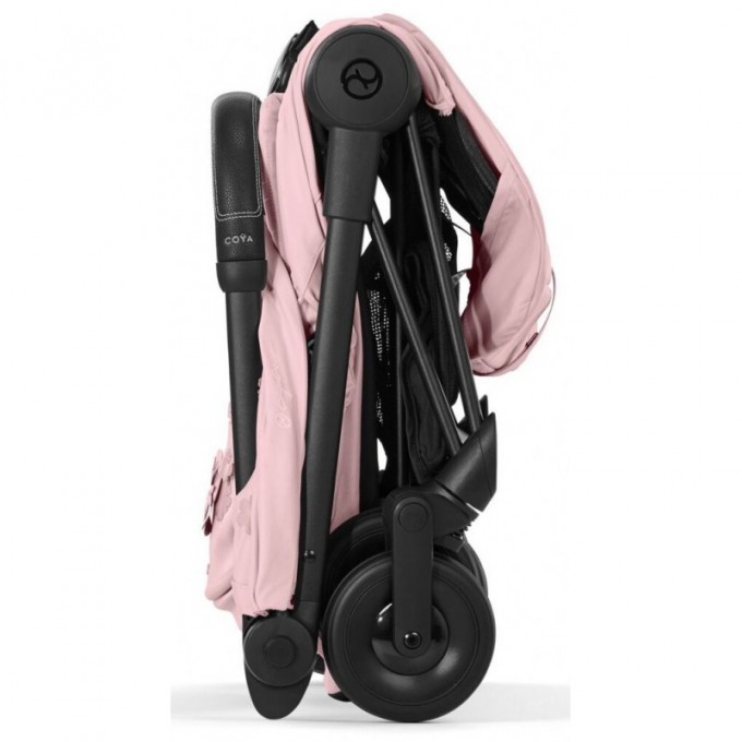 Cybex Coya Simply Flowers Pink frame matt black stroller