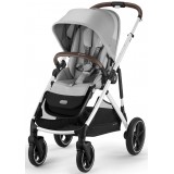 Коляска Cybex Gazelle S Silver Lava Grey