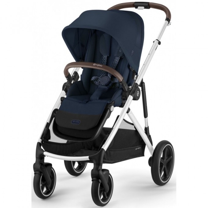 Stroller Cybex Gazelle S Silver Ocean Blue