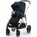 Коляска Cybex Gazelle S Silver Ocean Blue