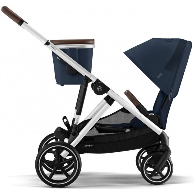 Stroller Cybex Gazelle S Silver Ocean Blue