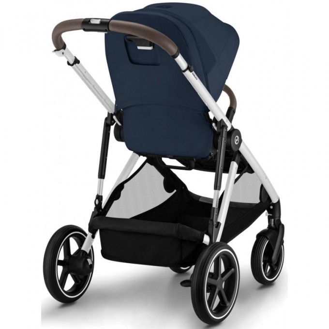 Stroller Cybex Gazelle S Silver Ocean Blue