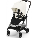 Прогулянкова коляска Cybex Melio Canvas White