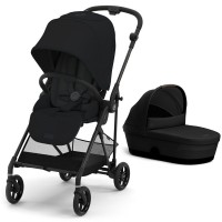 Коляска Cybex Melio 2 в 1 Carbon Magic Black