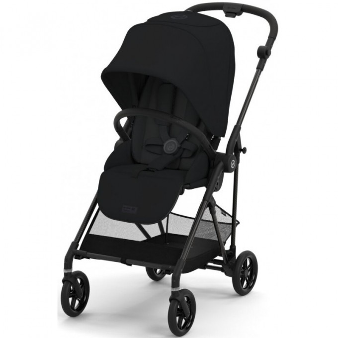 Коляска Cybex Melio 2 в 1 Carbon Magic Black