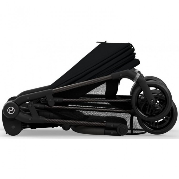 Коляска Cybex Melio 2 в 1 Carbon Magic Black