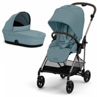 Коляска Cybex Melio 2 в 1 Stormy Blue