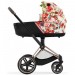 Stroller Cybex Priam 4.0 2 in 1 Blossom Light chassis Rosegold