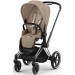 Коляска Cybex Priam 4.0 2 в 1 Cozy Beige шасі Chrome Black