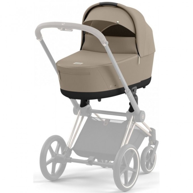 Коляска Cybex Priam 4.0 2 в 1 Cozy Beige шасси Matt Black