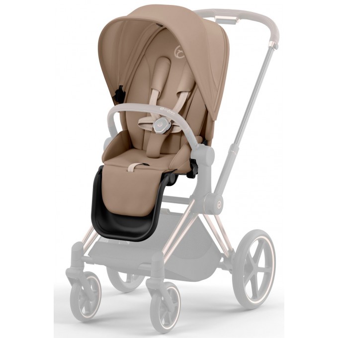 Коляска Cybex Priam 4.0 2 в 1 Cozy Beige шасі Matt Black