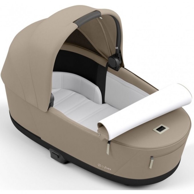 Коляска Cybex Priam 4.0 2 в 1 Cozy Beige шасі Chrome Brown