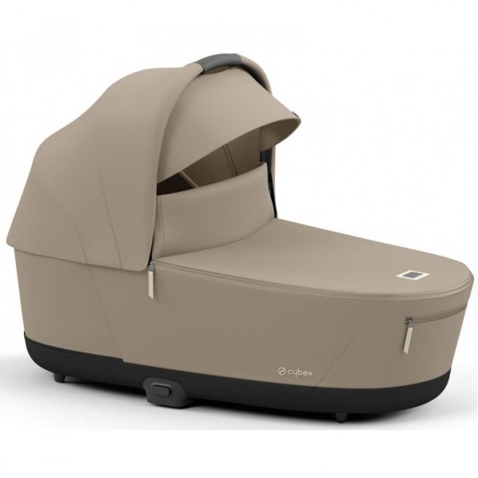 Коляска Cybex Priam 4.0 2 в 1 Cozy Beige шасси Chrome Brown