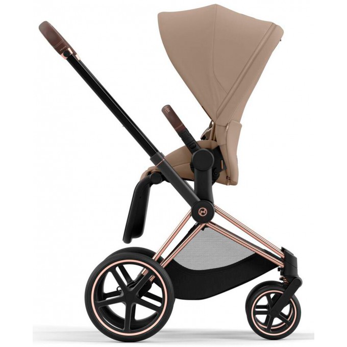 Коляска Cybex Priam 4.0 2 в 1 Cozy Beige шасси Rosegold