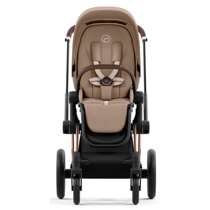 Коляска Cybex Priam 4.0 2 в 1 Cozy Beige шасси Rosegold