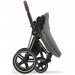 Stroller Cybex Priam 4.0 2 in 1 Mirage Grey chassis Chrome Black