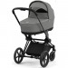 Коляска Cybex Priam 4.0 2 в 1 Mirage Gray шасси Matt Black