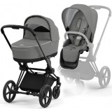 Cybex Priam 4.0 коляска 2 в 1 Mirage Gray шасси Matt Black