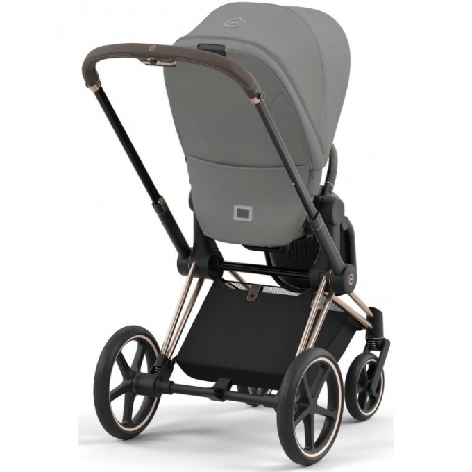 Коляска Cybex Priam 4.0 2 в 1 Mirage Gray шасси Rosegold