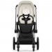 Stroller Cybex Priam 4.0 2 in 1 Off White chassis Chrome Black