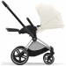 Коляска Cybex Priam 4.0 2 в 1 Off White шасси Chrome Black