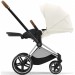 Коляска Cybex Priam 4.0 2 в 1 Off White шасси Chrome Brown