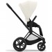 Коляска Cybex Priam 4.0 2 в 1 Off White шасі Matt Black