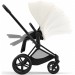 Коляска Cybex Priam 4.0 2 в 1 Off White шасси Matt Black