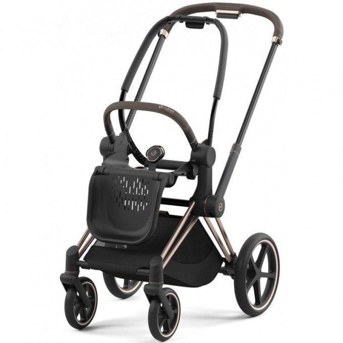 Коляска Cybex Priam 4.0 2 в 1 Off White шасі Rosegold