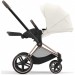 Stroller Cybex Priam 4.0 2 in 1 Off White chassis Rosegold