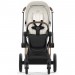 Stroller Cybex Priam 4.0 2 in 1 Off White chassis Rosegold