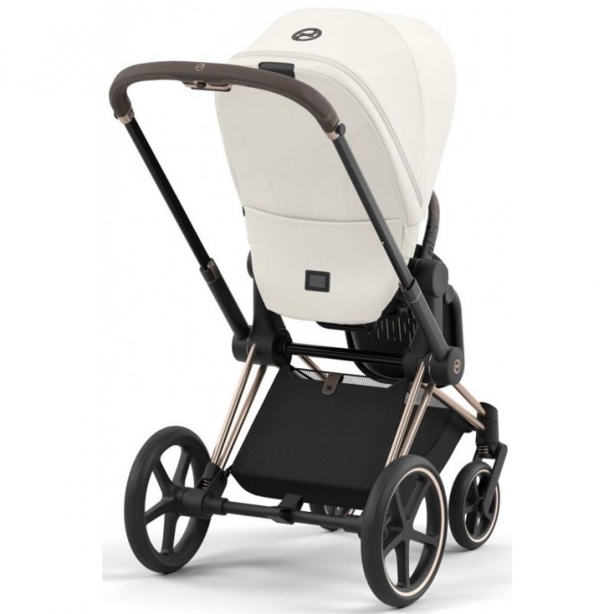 Коляска Cybex Priam 4.0 2 в 1 Off White шасі Rosegold