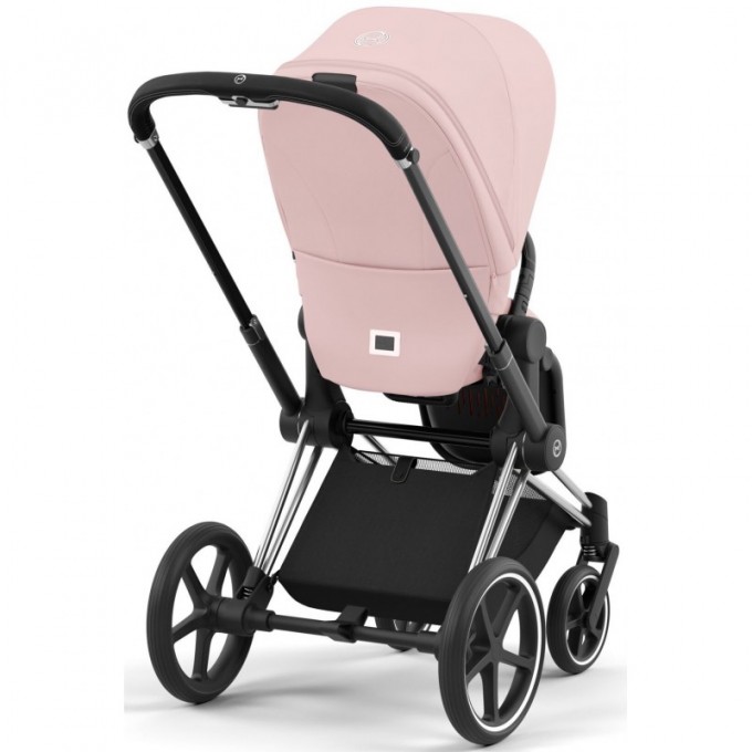 Коляска Cybex Priam 4.0 2 в 1 Peach Pink шасі Chrome Black