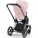 Коляска Cybex Priam 4.0 2 в 1 Peach Pink шасі Chrome Black