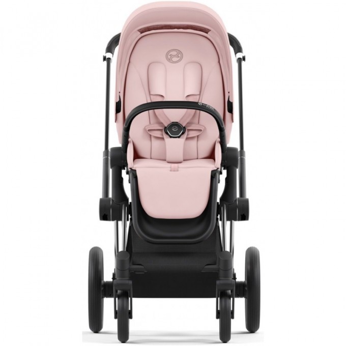 Коляска Cybex Priam 4.0 2 в 1 Peach Pink шасі Chrome Black