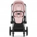 Stroller Cybex Priam 4.0 2 in 1 Peach Pink chassis Chrome Black