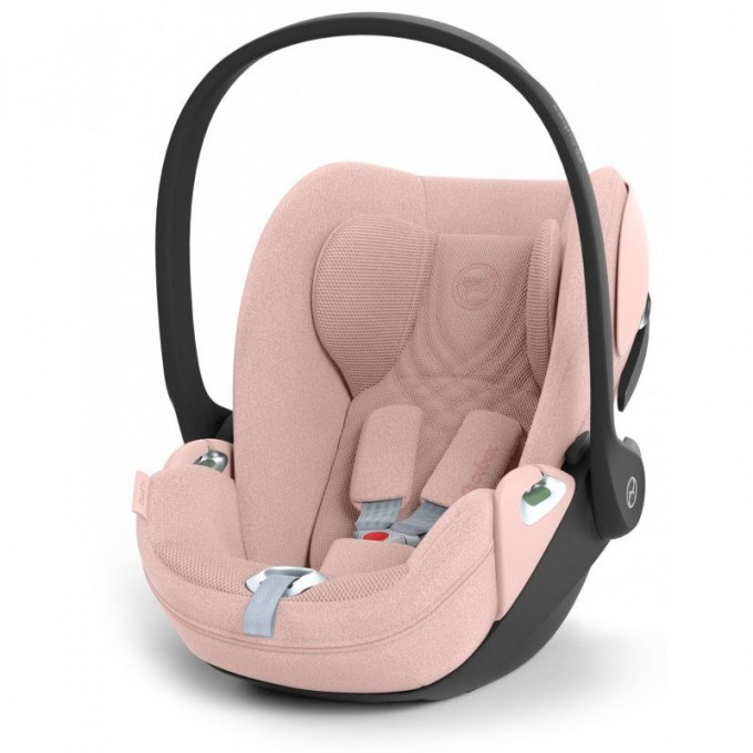 Stroller Cybex Priam 4.0 3 in 1 Peach Pink chassis Rosegold