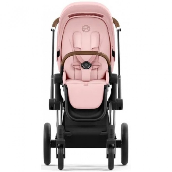 Коляска Cybex Priam 4.0 2 в 1 Peach Pink шасі Chrome Brown