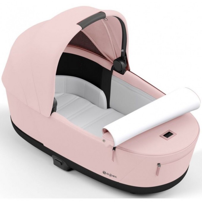 Коляска Cybex Priam 4.0 2 в 1 Peach Pink шасі Chrome Black