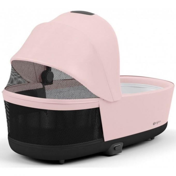 Коляска Cybex Priam 4.0 2 в 1 Peach Pink шасі Matt Black