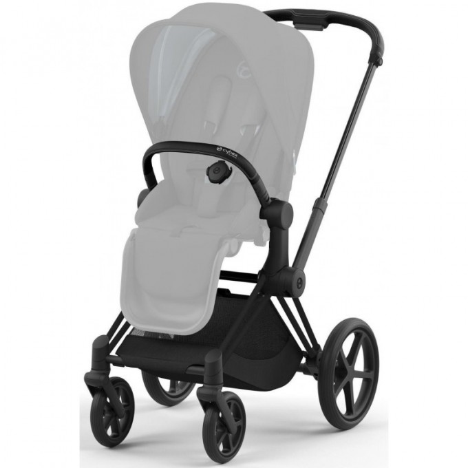 Stroller Cybex Priam 4.0 3 in 1 Rockstar by Alec Voelkel chassis Matt Black