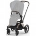 Коляска Cybex Priam 4.0 3 в 1 Leaf Green шасі Rosegold