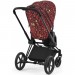 Stroller Cybex Priam 4.0 3 in 1 Rockstar by Alec Voelkel chassis Matt Black