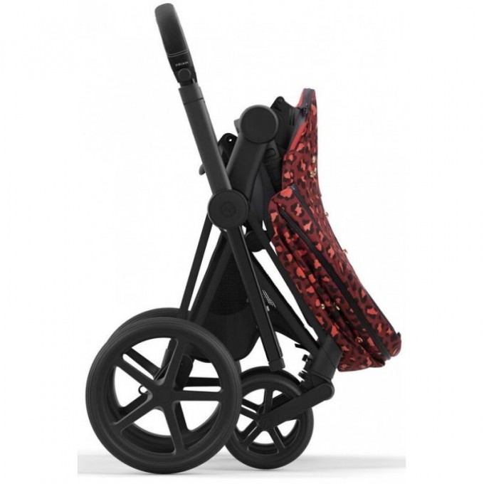 Stroller Cybex Priam 4.0 2 in 1 Rockstar by Alec Voelkel chassis Matt Black