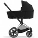 Коляска Cybex Priam 4.0 2 в 1 Sepia Black шасси Chrome Black