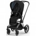 Коляска Cybex Priam 4.0 2 в 1 Sepia Black шасси Chrome Black